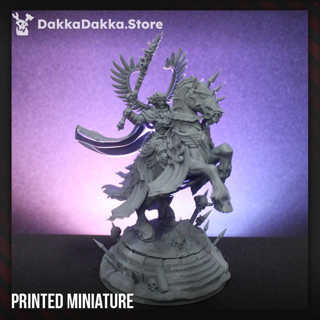 Seraphiel, the Saint of Ordine Vendetta | DakkaDakka | 3d Printed Tabletop Wargames Model
