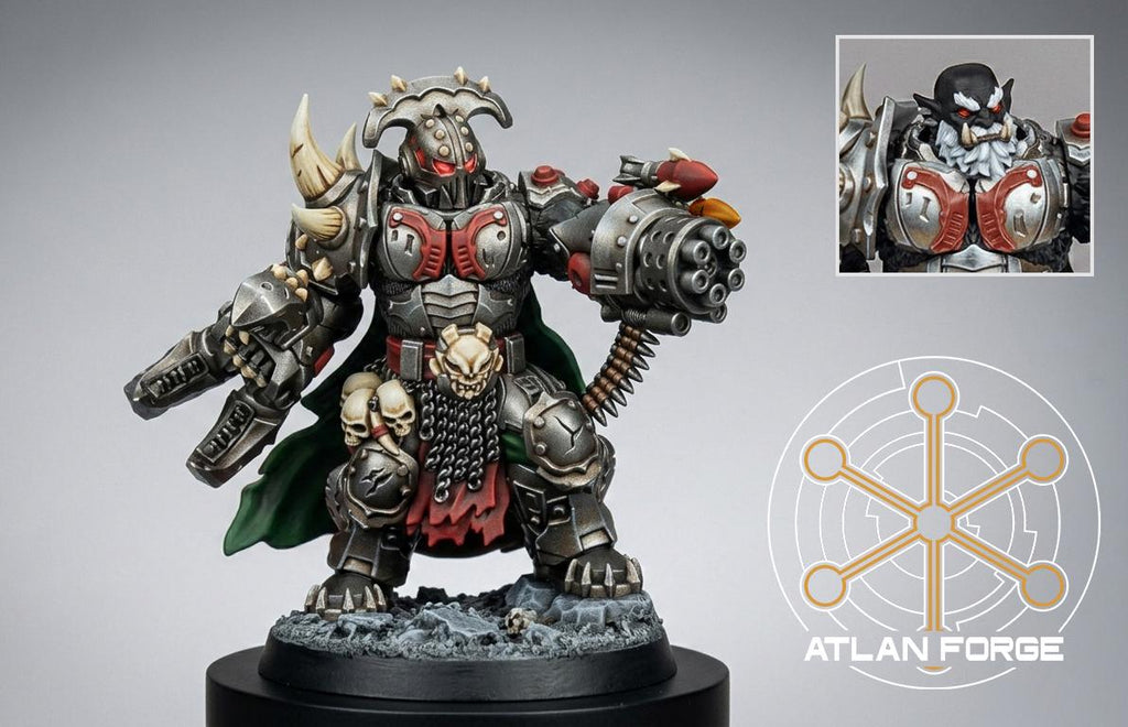 Grokk Brutelord | Atlan Forge | 3d Printed Tabletop Wargames Miniature