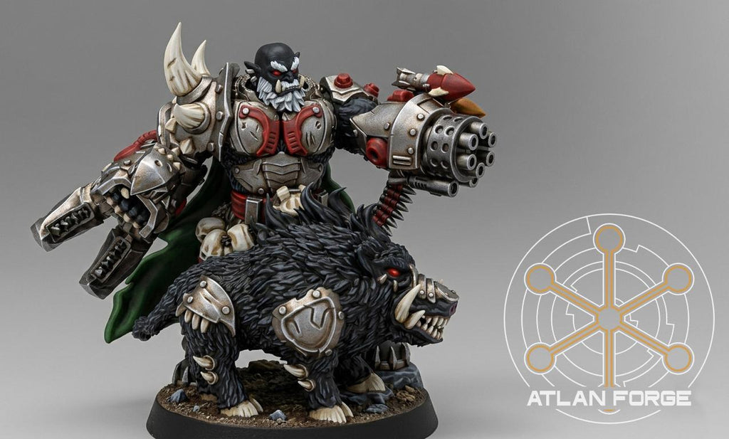 Grokk Brutelord | Atlan Forge | 3d Printed Tabletop Wargames Miniature