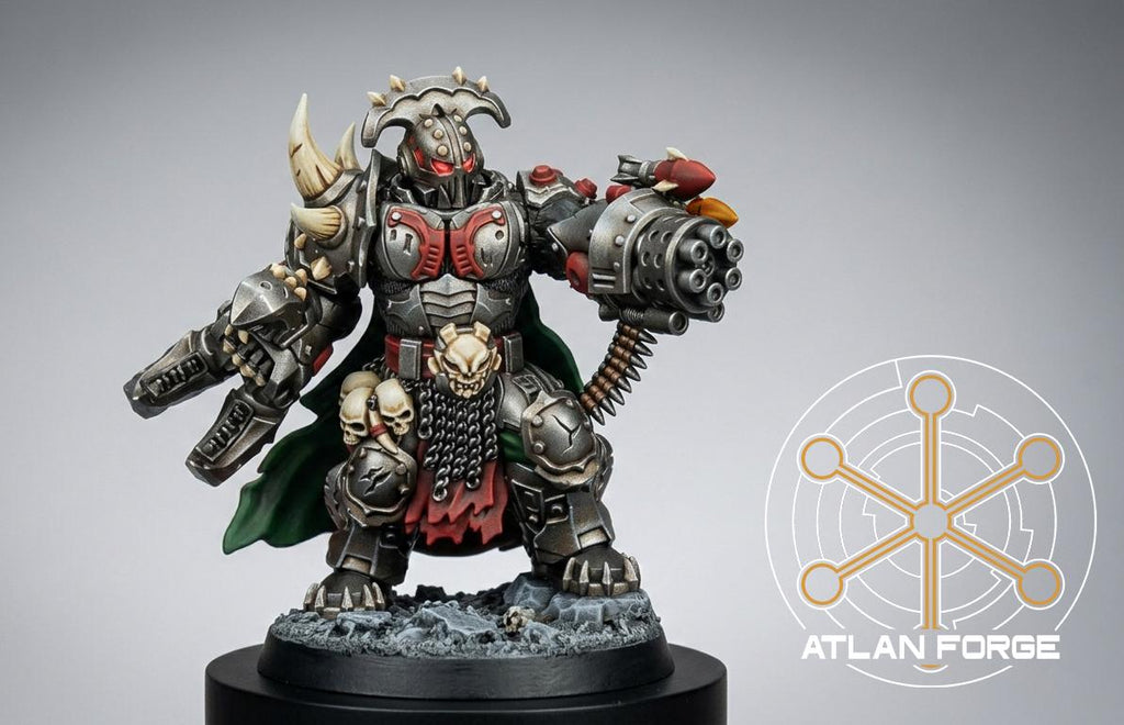 Grokk Brutelord | Atlan Forge | 3d Printed Tabletop Wargames Miniature