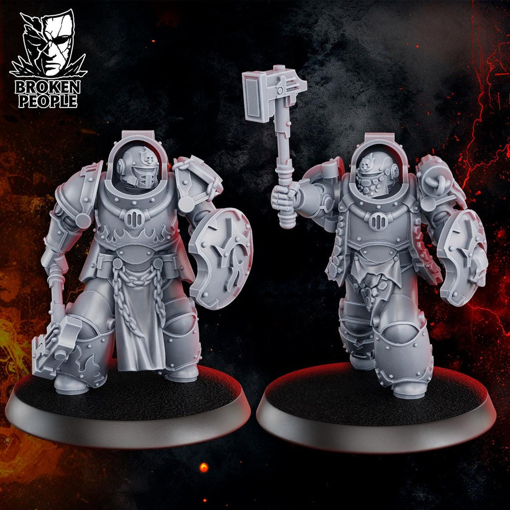 MagmaForged Squad | 3d Printed Tabletop Wargames Miniautres