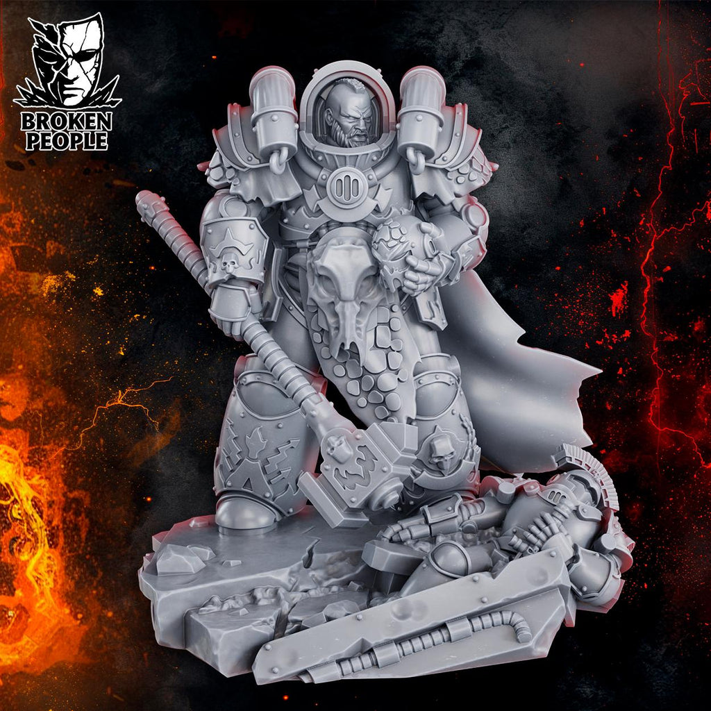 Gefest Forge Father | Broken People | 3d Printed Tabletop Wargames Miniature