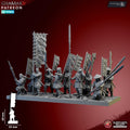 Ashigaru Oda Yari | Ghamak | 3d Printed Fantasy Miniatures for Tabletop Wargames