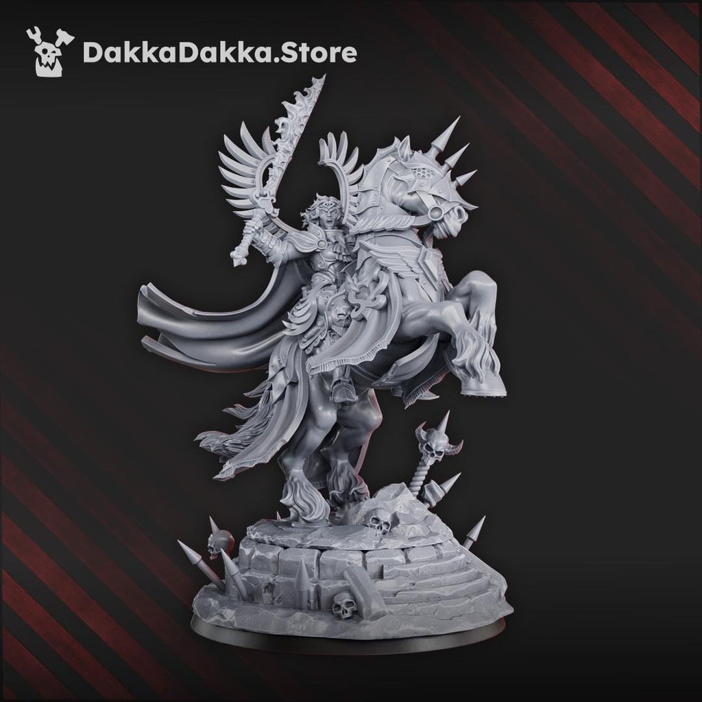 Seraphiel, the Saint of Ordine Vendetta | DakkaDakka | 3d Printed Tabletop Wargames Model