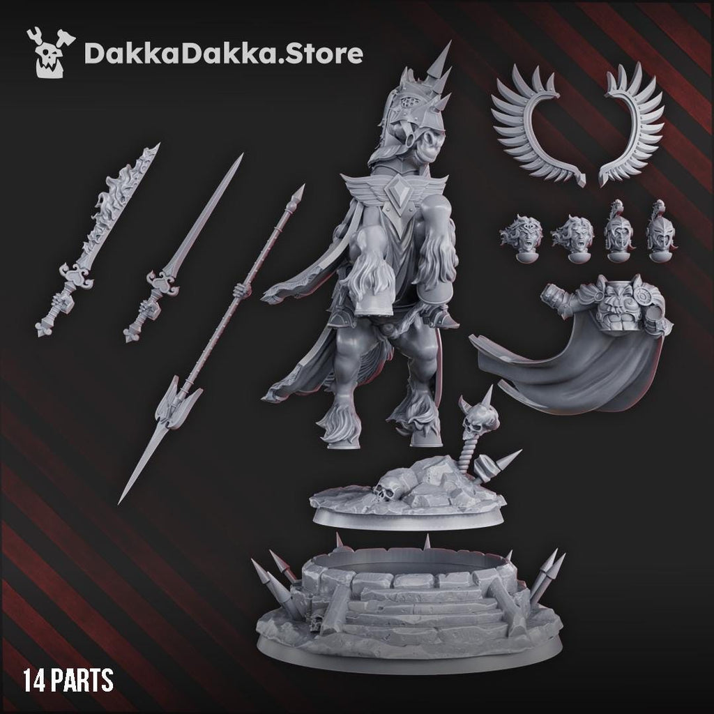 Seraphiel, the Saint of Ordine Vendetta | DakkaDakka | 3d Printed Tabletop Wargames Model