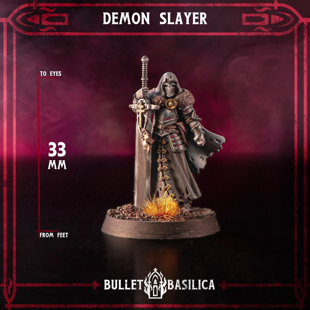 Demon Slayer, Crimson Hussars | Bullet Basilica | 3d Printed Tabletop Trench War Miniature