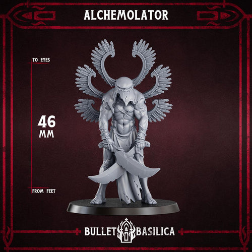 Alchemolator, Crimson Hussars | Bullet Basilica | 3d Printed Tabletop Trench War Miniature