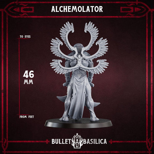 Alchemolator, Crimson Hussars | Bullet Basilica | 3d Printed Tabletop Trench War Miniature