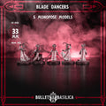 Blade Dancers, Crimson Hussars | Bullet Basilica | 3d Printed Tabletop Trench War Miniature