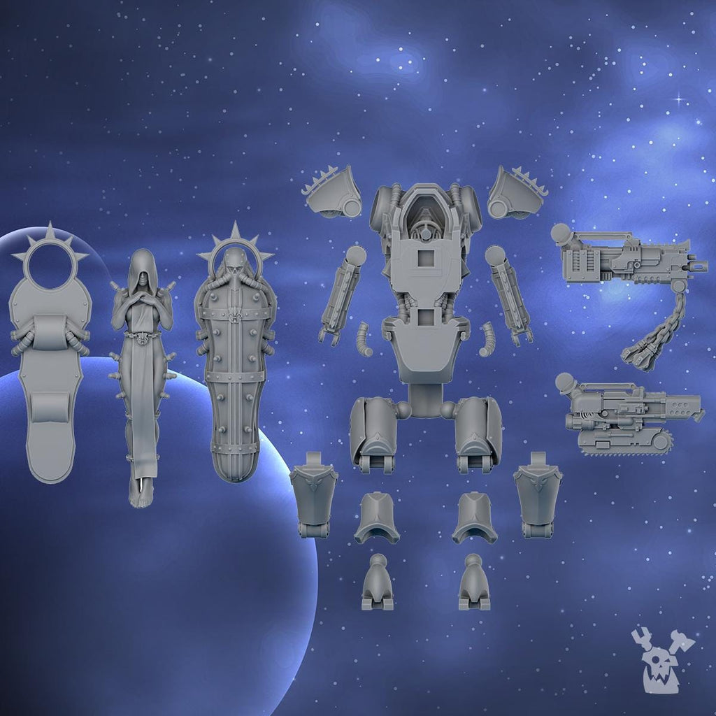 Bonebreak Machine | DakkaDakka | 3d Printed Tabletop Wargame Miniature Walker