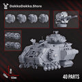 Hover APC RP-8 Rapid Pulsar | DakkaDakka | 3d Printed Wargames Models
