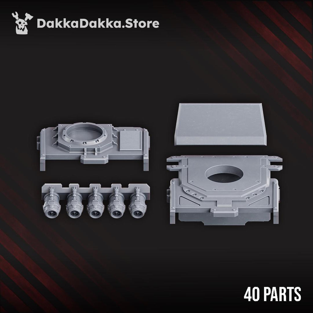 Hover APC RP-8 Rapid Pulsar | DakkaDakka | 3d Printed Wargames Models