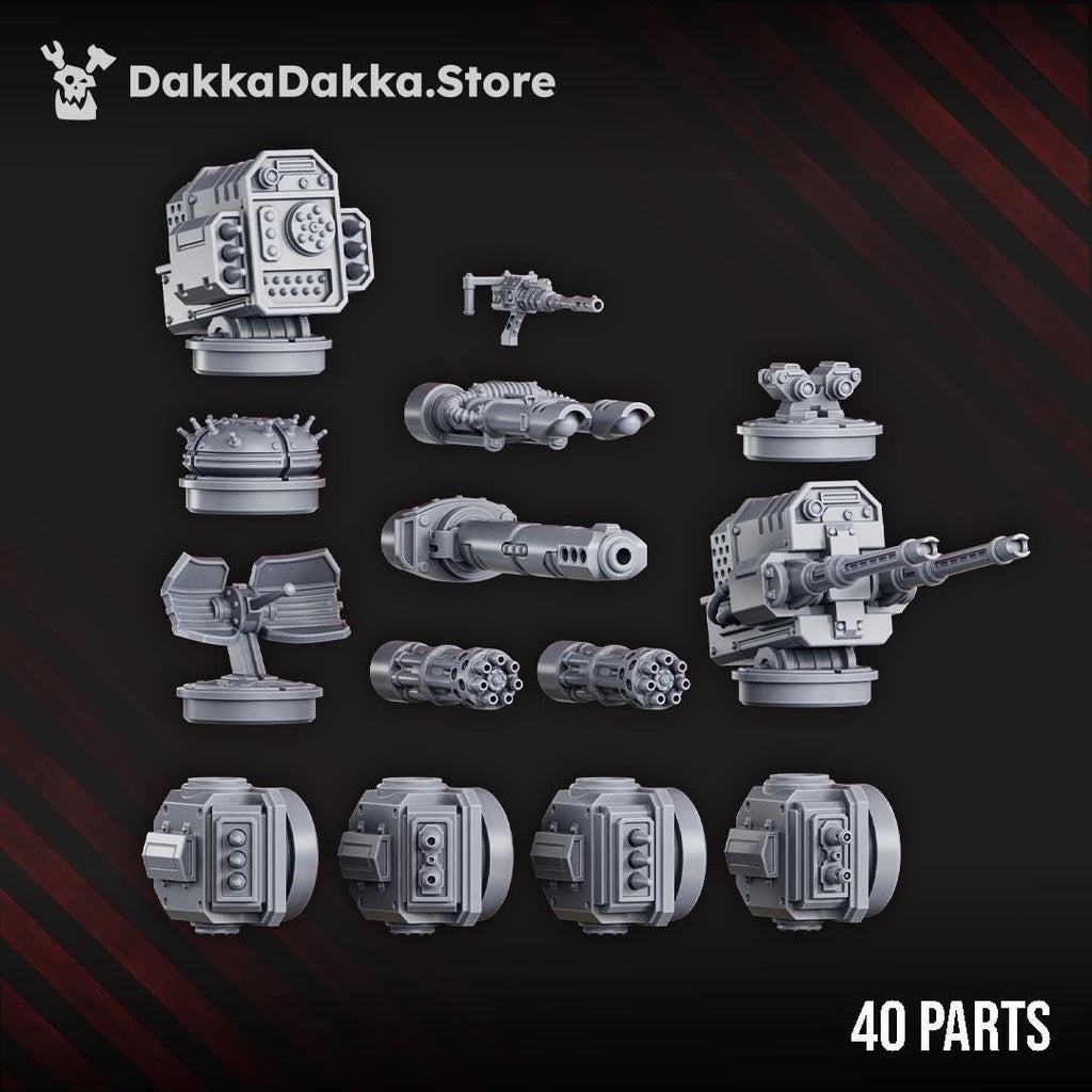 Hover APC RP-8 Rapid Pulsar | DakkaDakka | 3d Printed Wargames Models