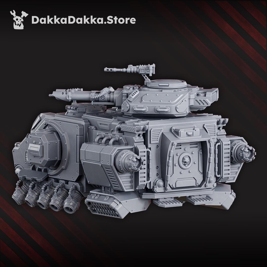 Hover APC RP-8 Rapid Pulsar | DakkaDakka | 3d Printed Wargames Models