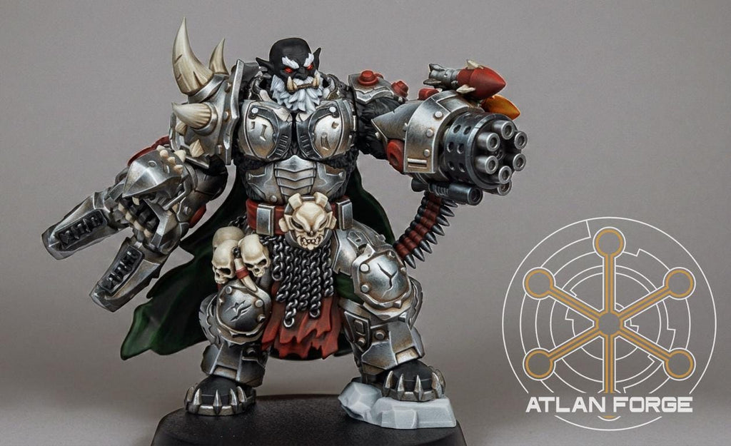Grokk Brutelord | Atlan Forge | 3d Printed Tabletop Wargames Miniature