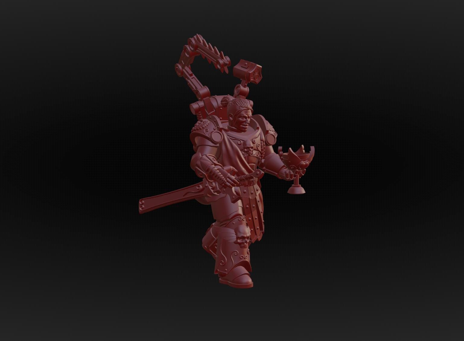Crimson Wings Sacrificer by DakkaDakka | 3d Printed Tabletop Wargames Miniature