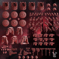 Crimson Wings Destroyers Squad Build Kit by DakkaDakka | 3d Printed Tabletop Wargames Miniature