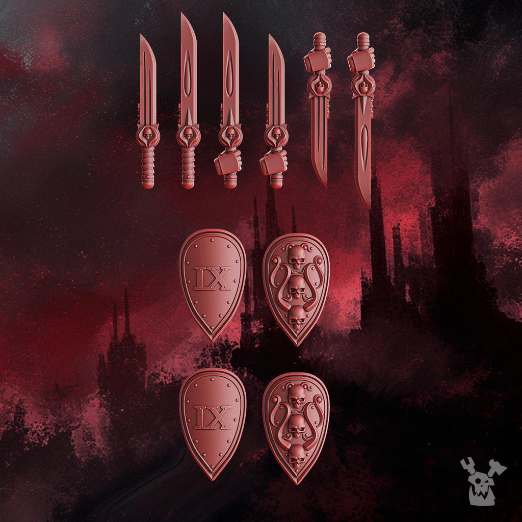 Crimson Wings Tactical Squad Kit by DakkaDakka | 3d Printed Tabletop Wargames Miniature