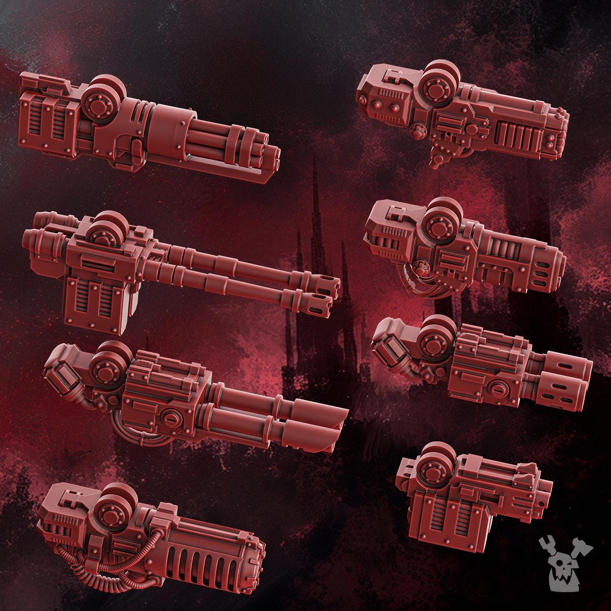 Crimson Wings Ancient Walker by DakkaDakka | 3d Printed Tabletop Wargames Miniature