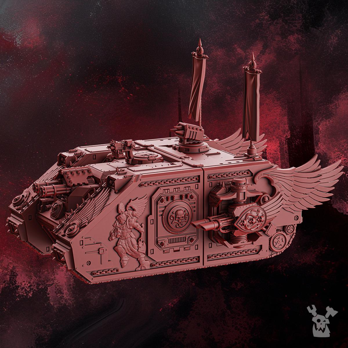 Crimson Wings ASV by DakkaDakka | 3d Printed Tabletop Wargames Miniature