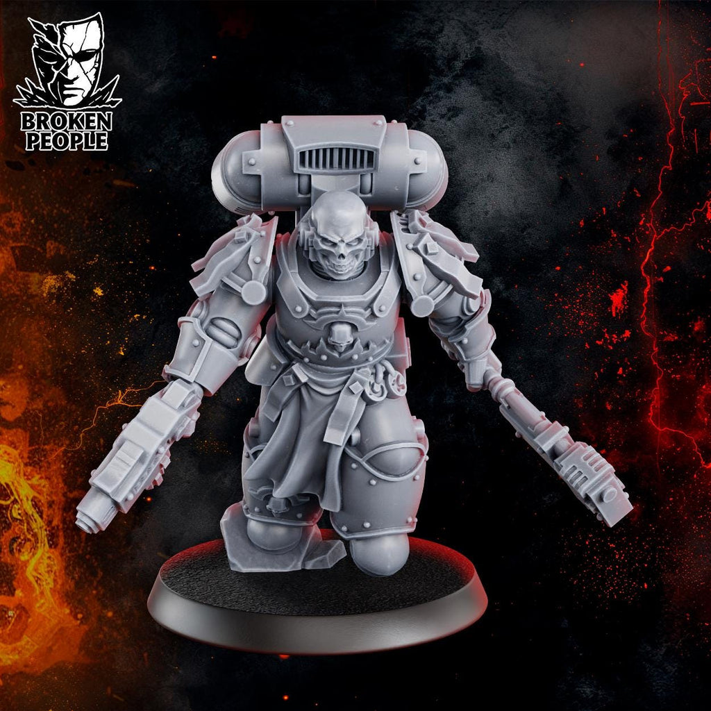 Punisher squad 5 Pre-assembled Models | 3d Printed Tabletop Wargames Miniatures