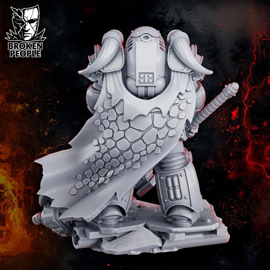 Gefest Forge Father | Broken People | 3d Printed Tabletop Wargames Miniature