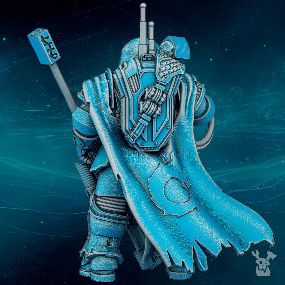 Scylla Exod the Quiet | DakkaDakka | 3d Printed Tabletop Wargames Miniature