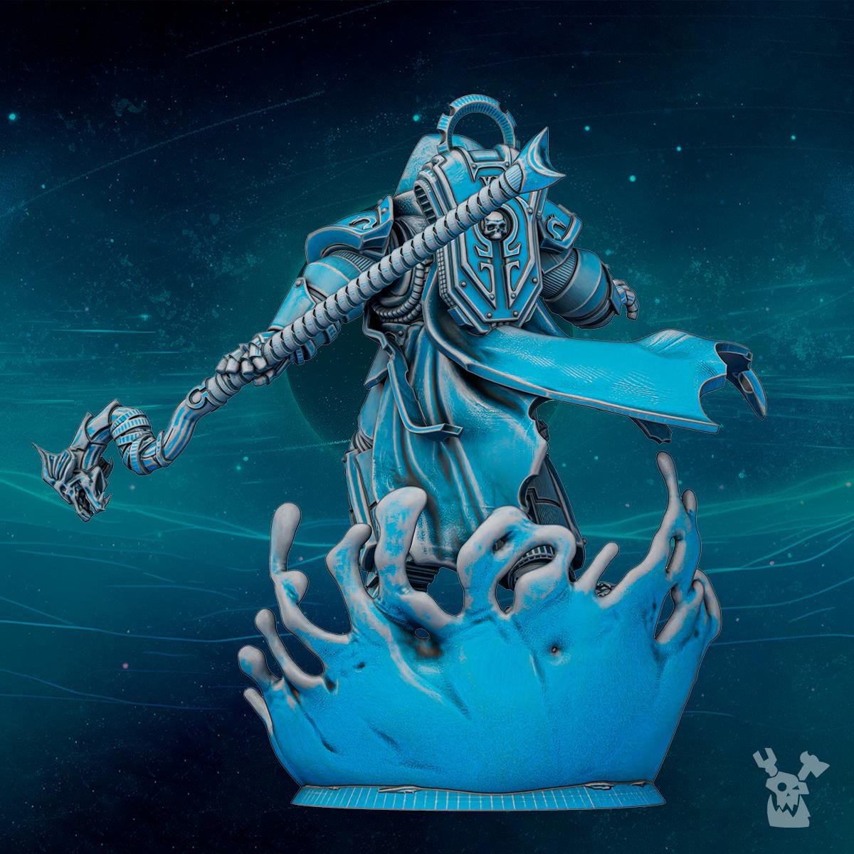 Scylla Nethuns the Tidal Wave | DakkaDakka | 3d Printed Tabletop Wargames Miniature