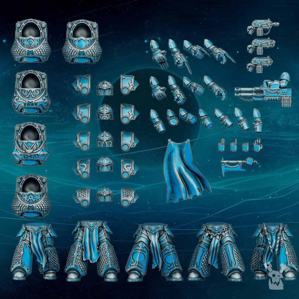 Scylla Destroyers Squad Build Kit | DakkaDakka | 3d Printed Tabletop Wargames Miniature