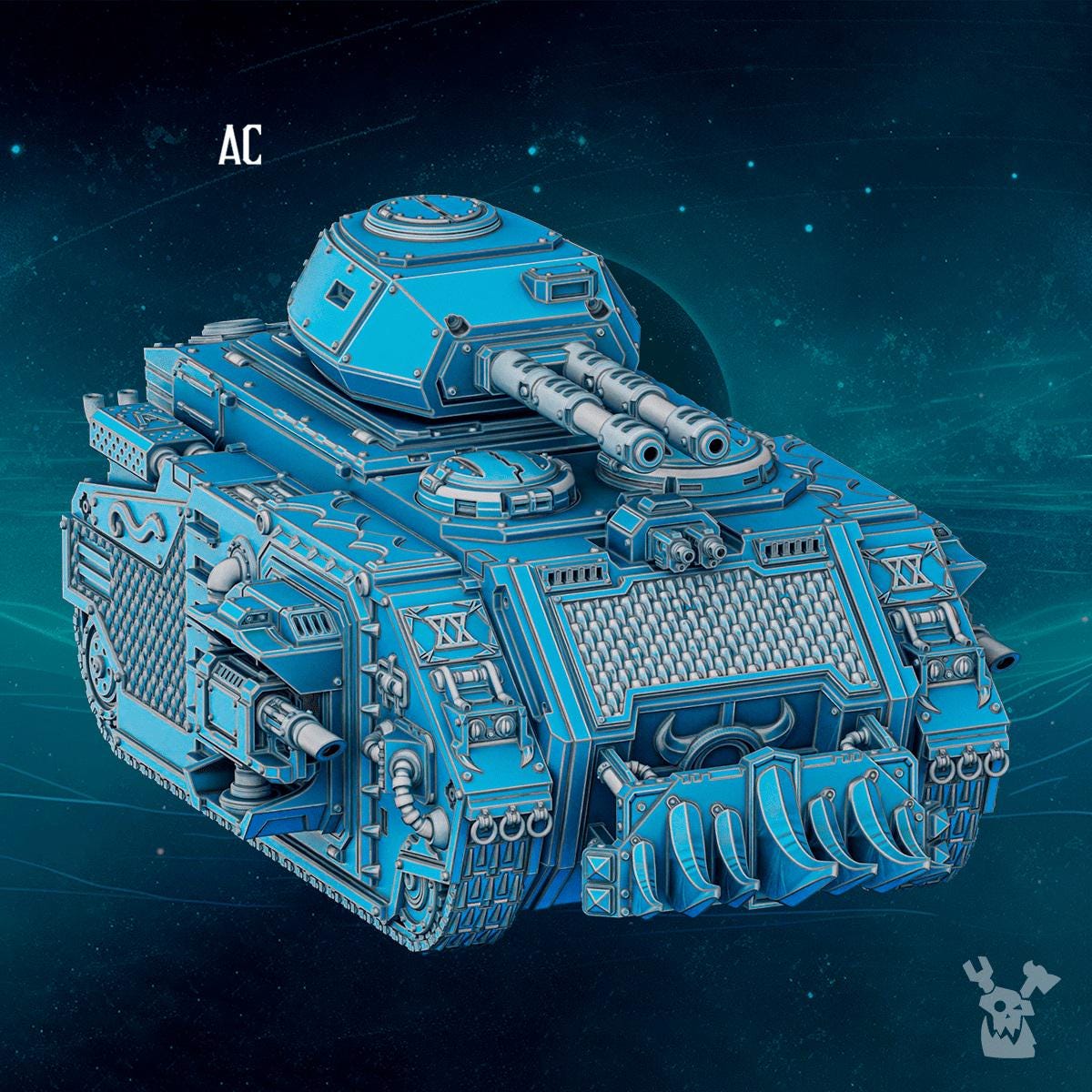 Scylla Legion APC | DakkaDakka | 3d Printed Tabletop Wargames Tank Miniature
