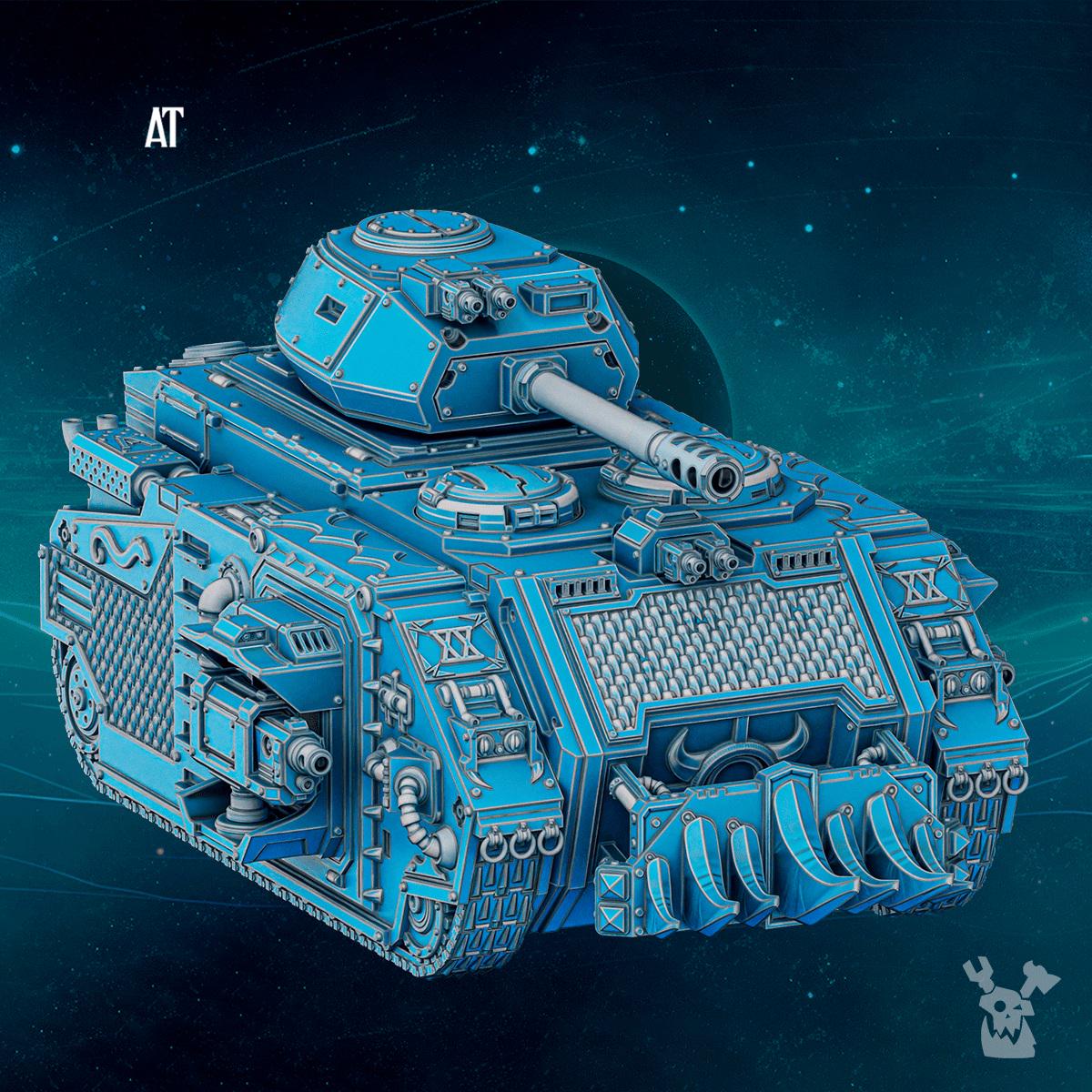 Scylla Legion APC | DakkaDakka | 3d Printed Tabletop Wargames Tank Miniature