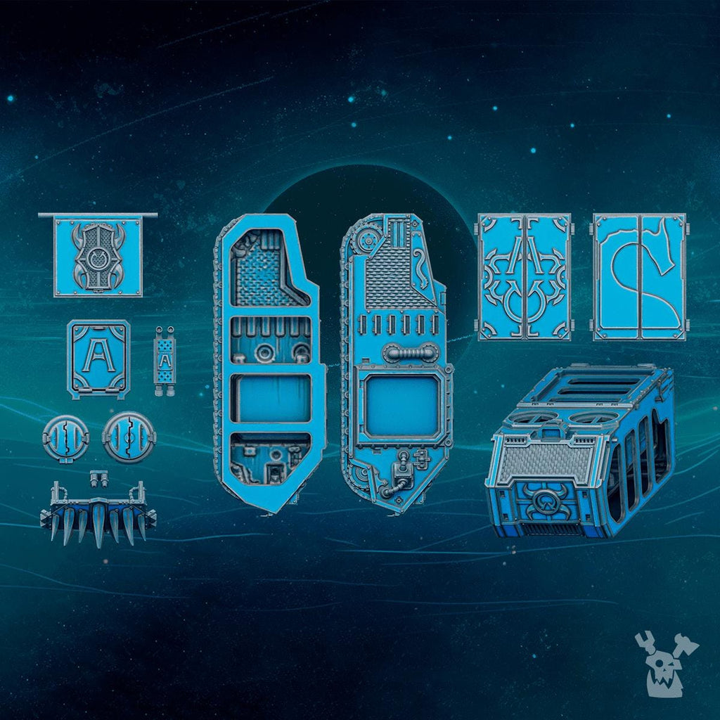 Scylla Legion APC | DakkaDakka | 3d Printed Tabletop Wargames Tank Miniature