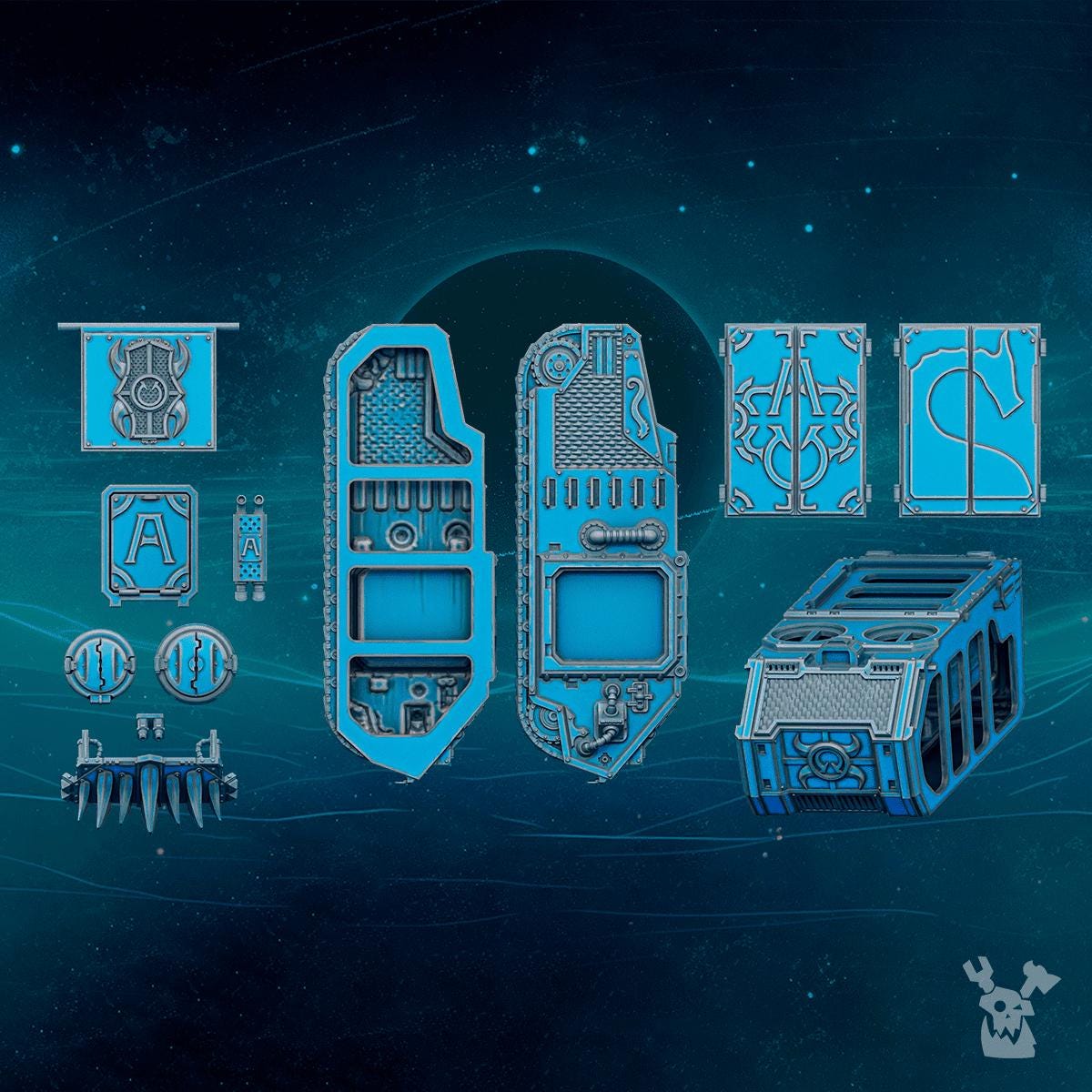 Scylla Legion APC | DakkaDakka | 3d Printed Tabletop Wargames Tank Miniature