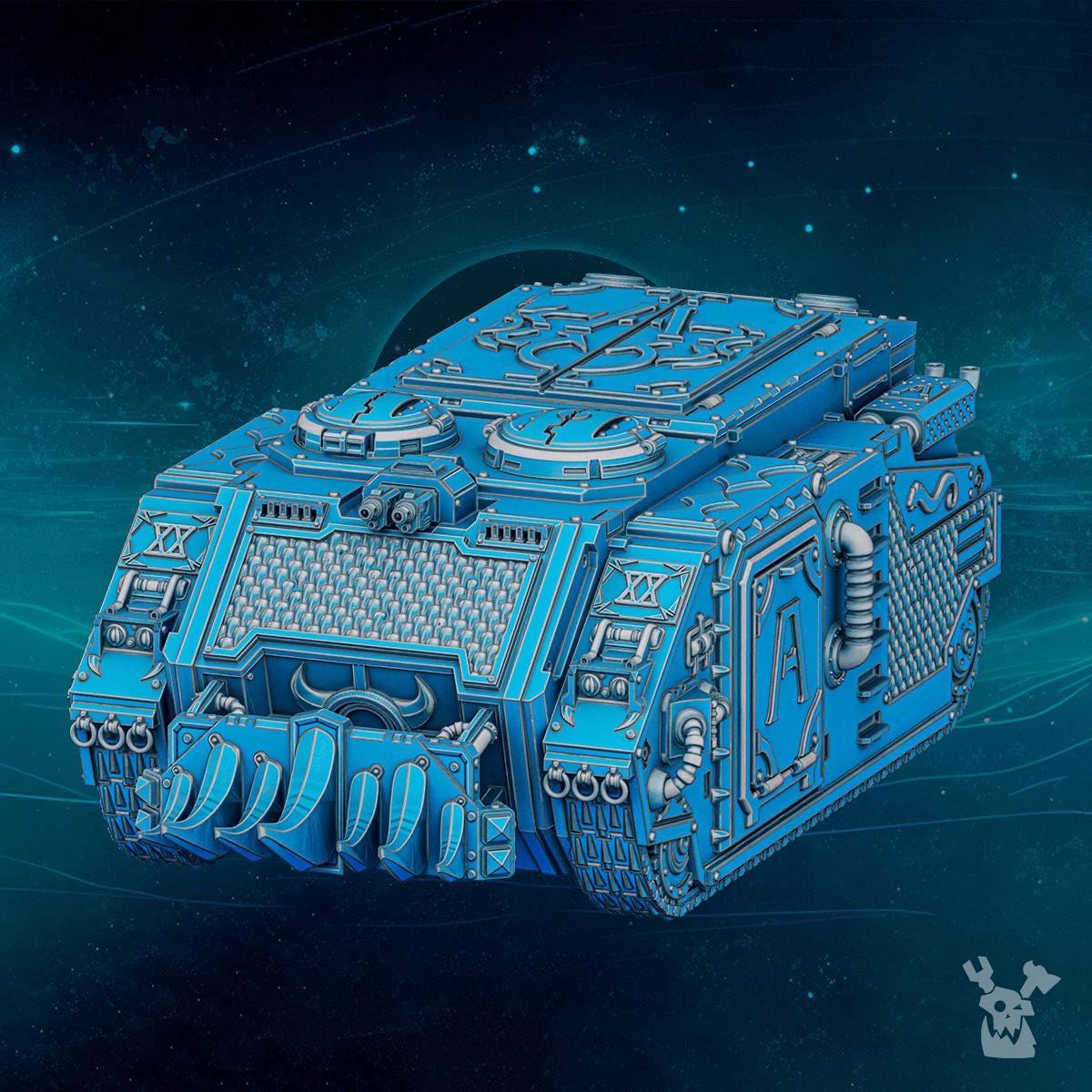 Scylla Legion APC | DakkaDakka | 3d Printed Tabletop Wargames Tank Miniature