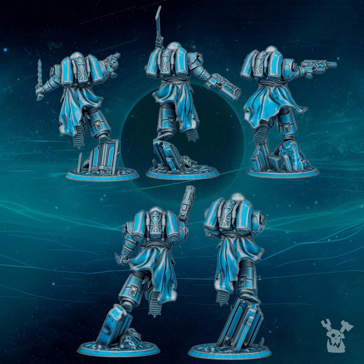 Scylla Assault Brothers Squad | DakkaDakka | 3d Printed Tabletop Wargames Miniature