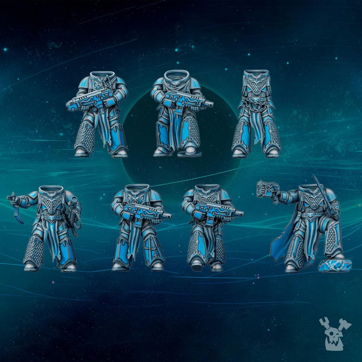 Scylla Squad | DakkaDakka | 3d Printed Tabletop Wargames Miniature