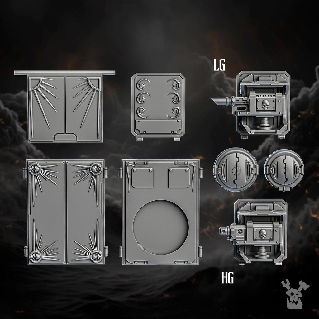 Order of Repentance APC Tank | DakkaDakka | 3d Printed Tabletop Wargames Blessed Sisters Tank Miniature
