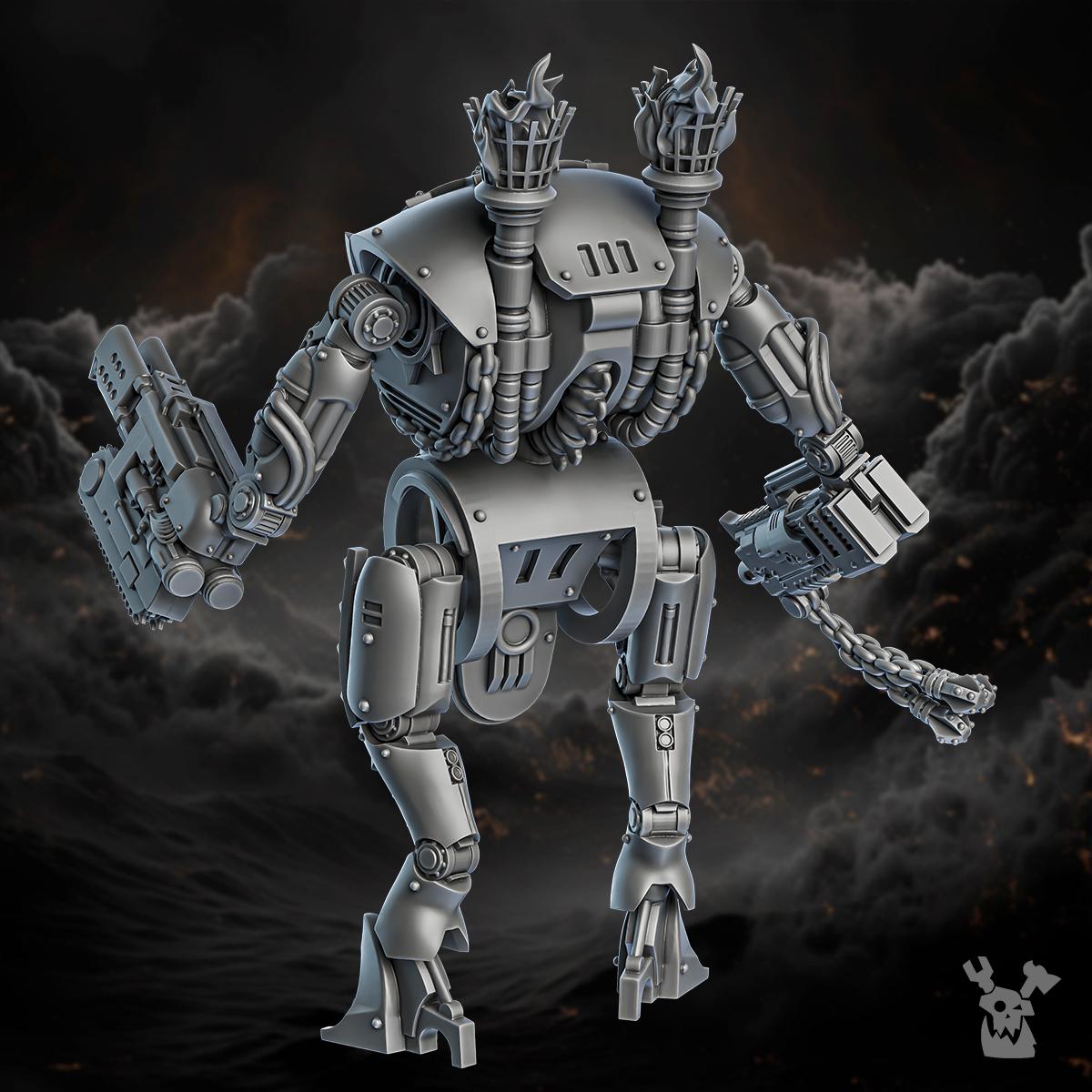 Ironpain Engine | DakkaDakka | 3d Printed Tabletop Wargame Miniature Walker