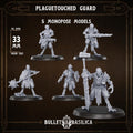 Plaguetouched Guard | Bullet Basilica | 3d Printed Tabletop Trench War Miniature