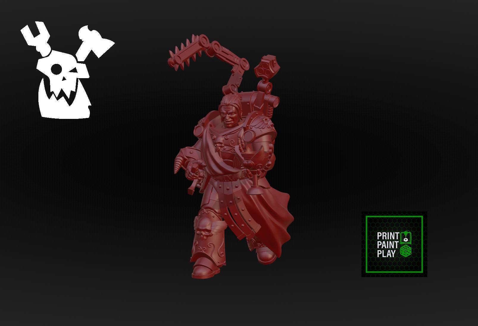 Crimson Wings Sacrificer by DakkaDakka | 3d Printed Tabletop Wargames Miniature