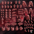 Crimson Wings Recon Squad Build Kit by DakkaDakka | 3d Printed Tabletop Wargames Miniature