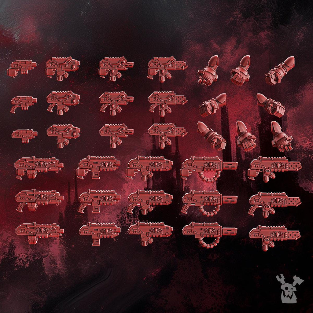 Crimson Wings Tactical Squad Kit by DakkaDakka | 3d Printed Tabletop Wargames Miniature