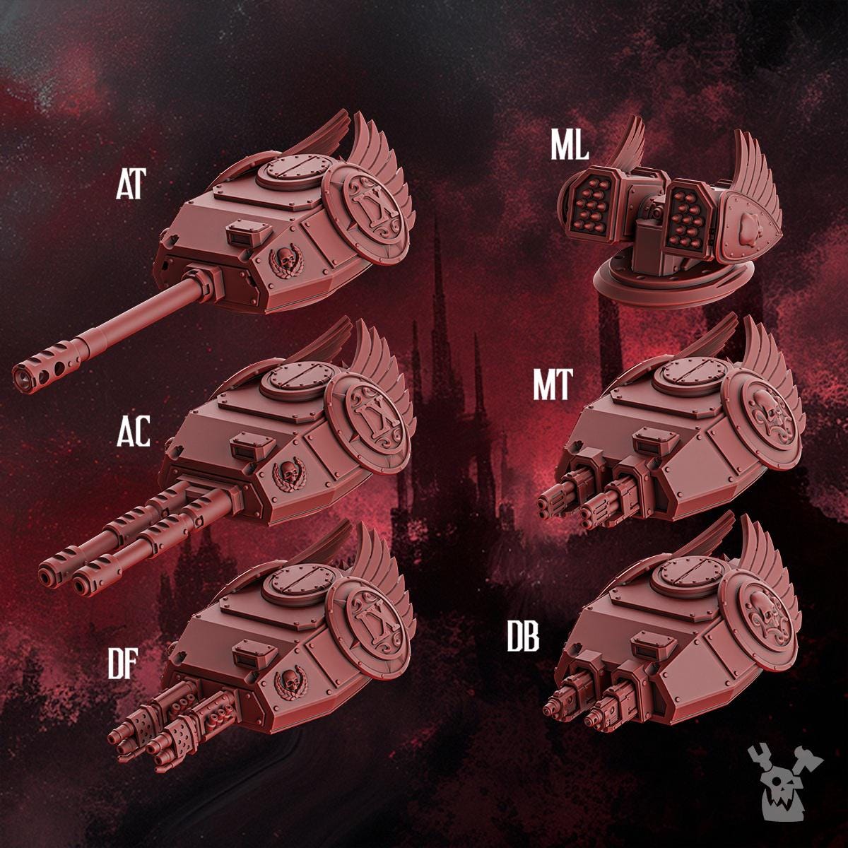Crimson Wings APC | DakkaDakka | 3d Printed Tabletop Wargames Tank Miniature