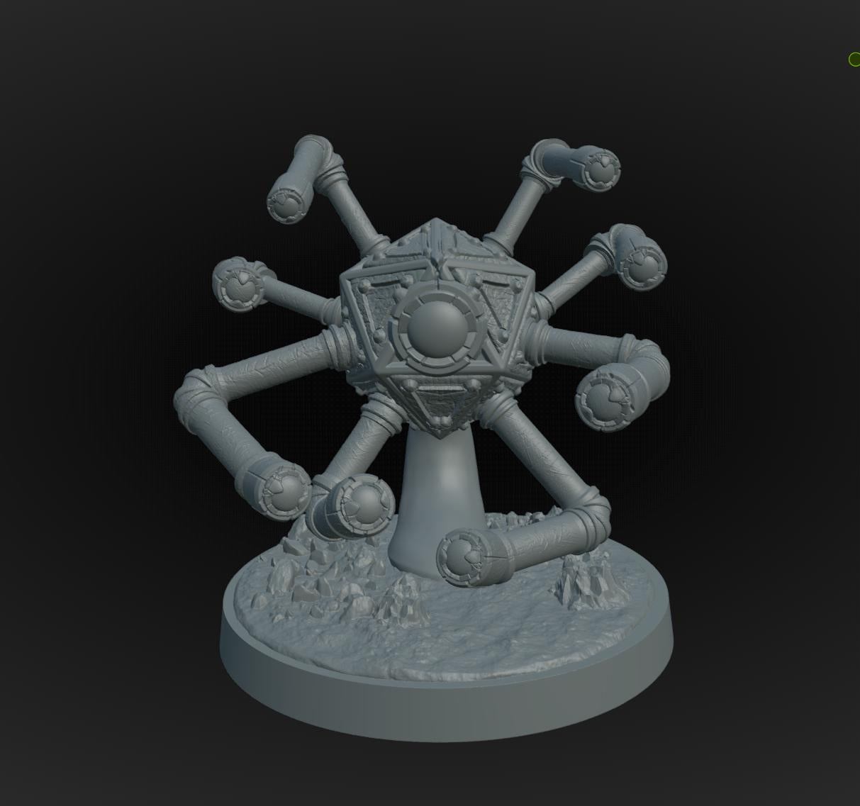 Logician Sphere | Mammoth Factory | 3d Printed TTRPG Miniature