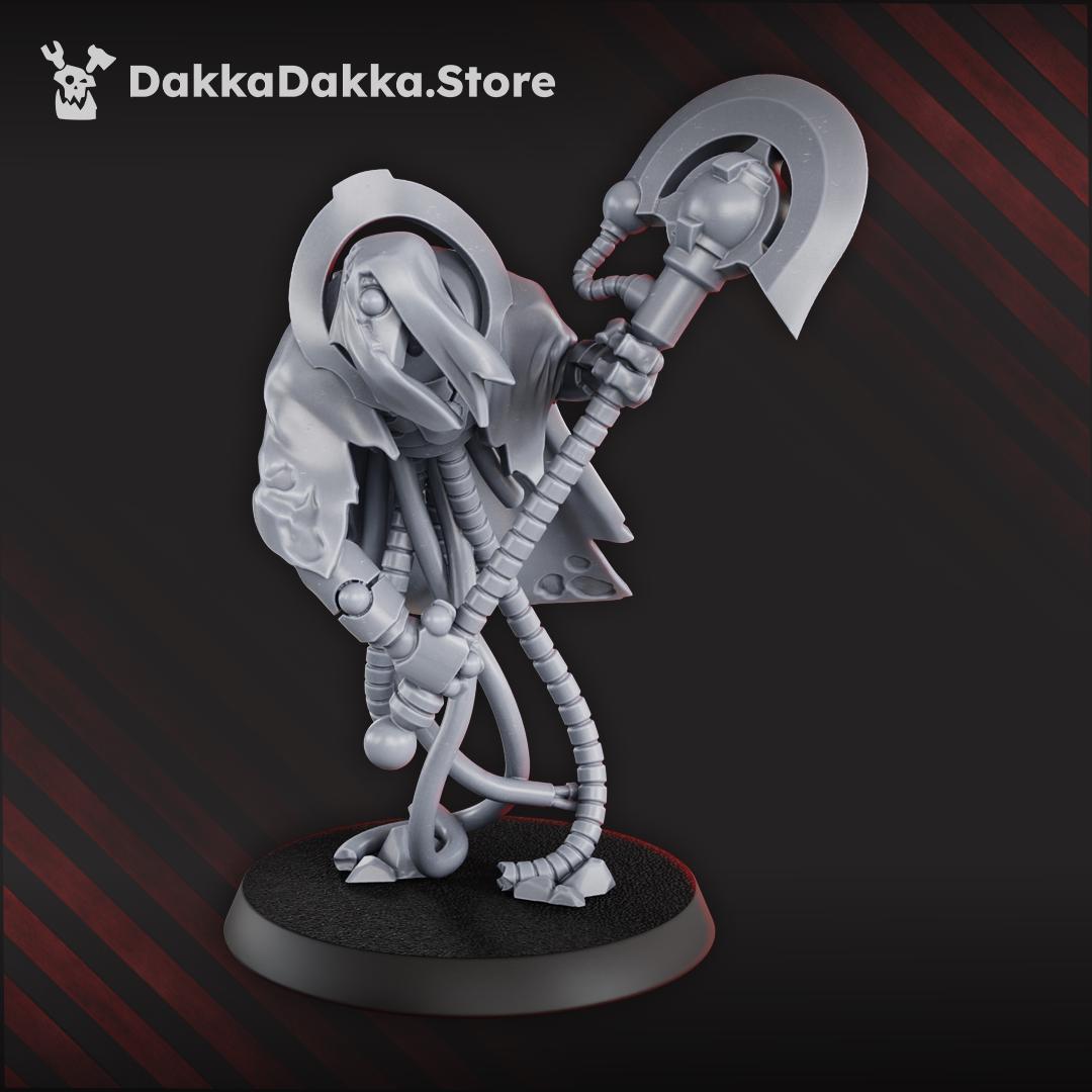 Iron Executioner Squad | 3d Printed Tabletop Wargames Proxy Models for Grimdark Future Robot Legions