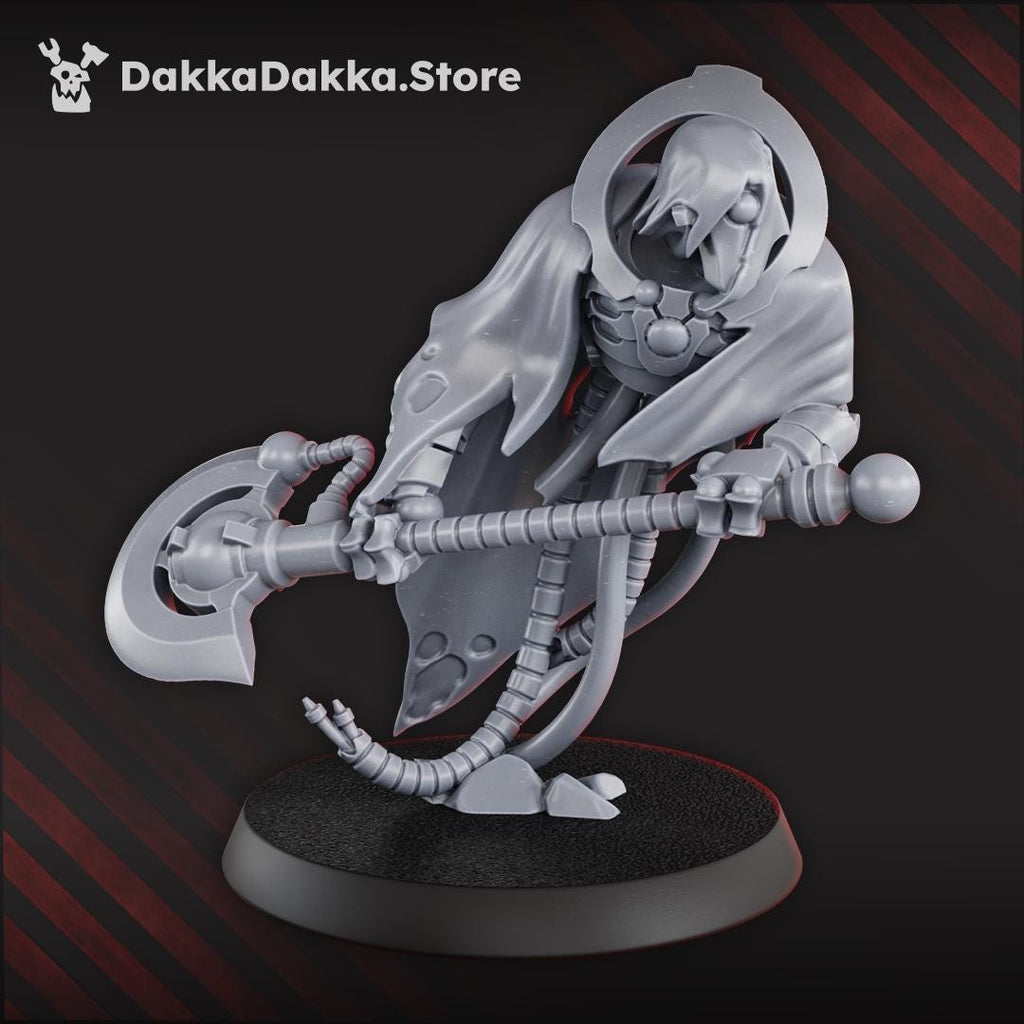 Iron Executioner Squad | 3d Printed Tabletop Wargames Proxy Models for Grimdark Future Robot Legions