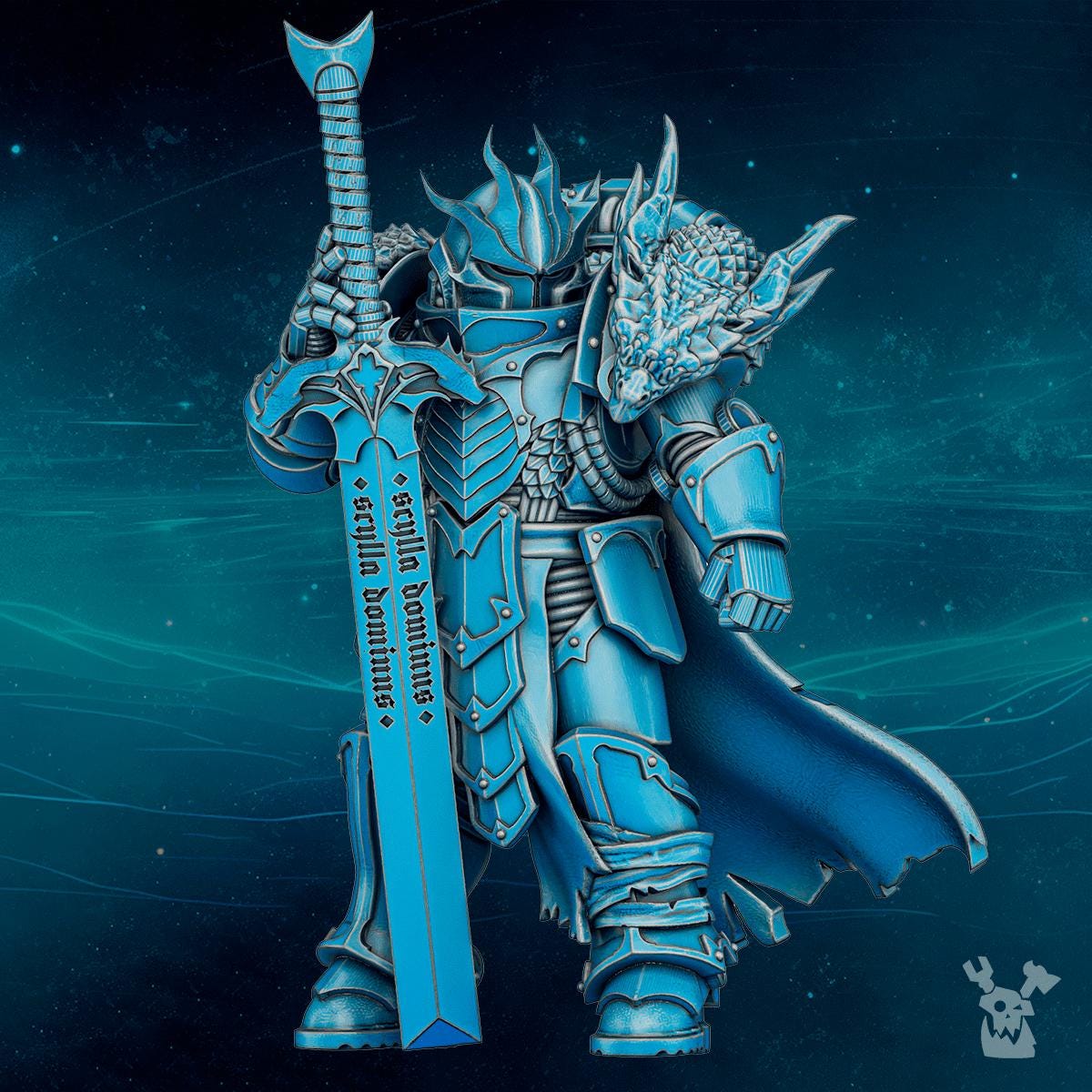 Scylla Pharacrit Dragonborn Lord | DakkaDakka | 3d Printed Tabletop Wargames Miniature