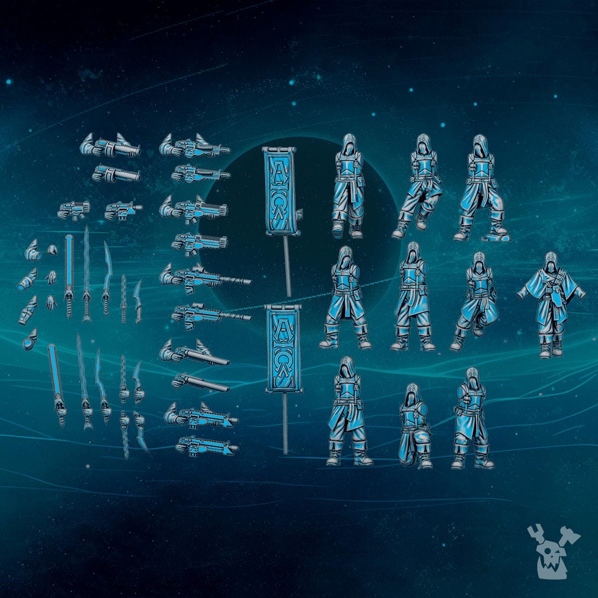 Scylla Cultists | DakkaDakka | 3d Printed Tabletop Wargames Miniature