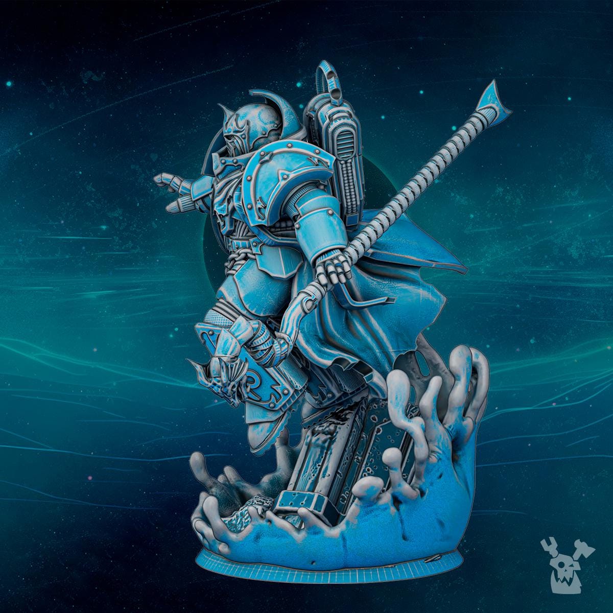 Scylla Nethuns the Tidal Wave | DakkaDakka | 3d Printed Tabletop Wargames Miniature