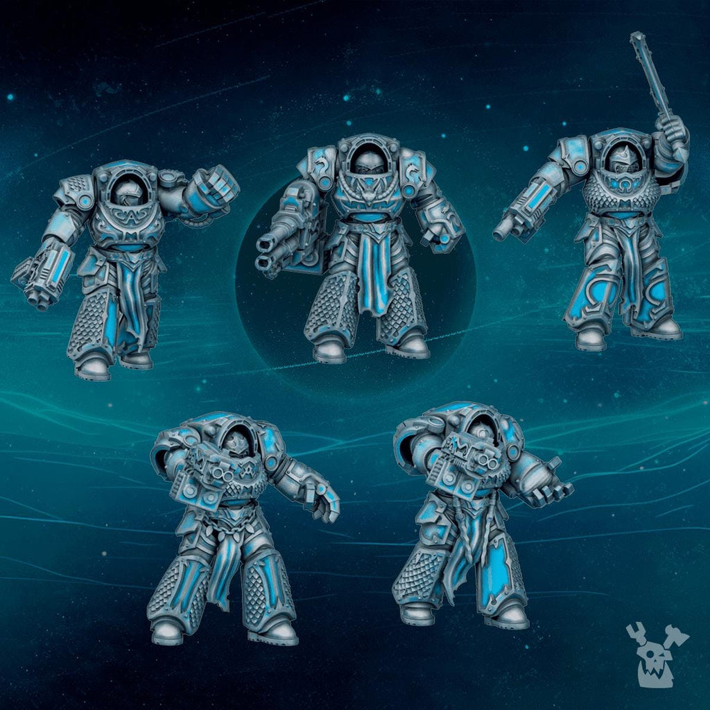 Scylla Destroyers Squad Build Kit | DakkaDakka | 3d Printed Tabletop Wargames Miniature